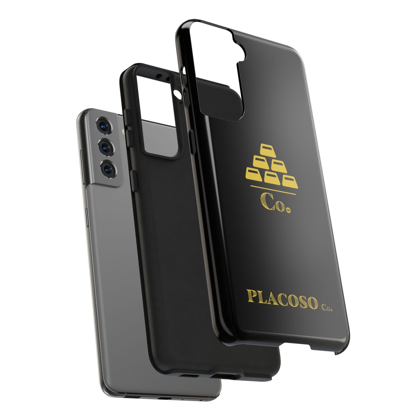 Carcasa para Movil Placoso Co. Negro - Proteccion Duradera con Diseño